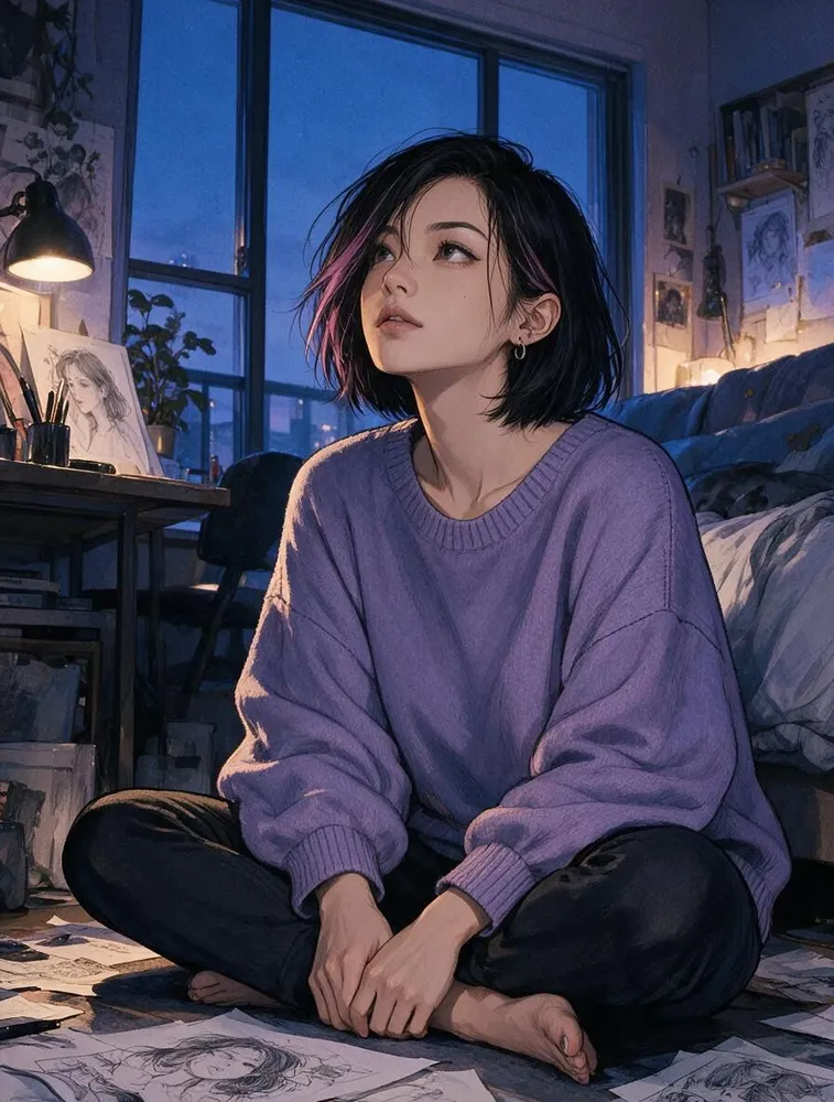 Another portrait of Mina, 3 of 3