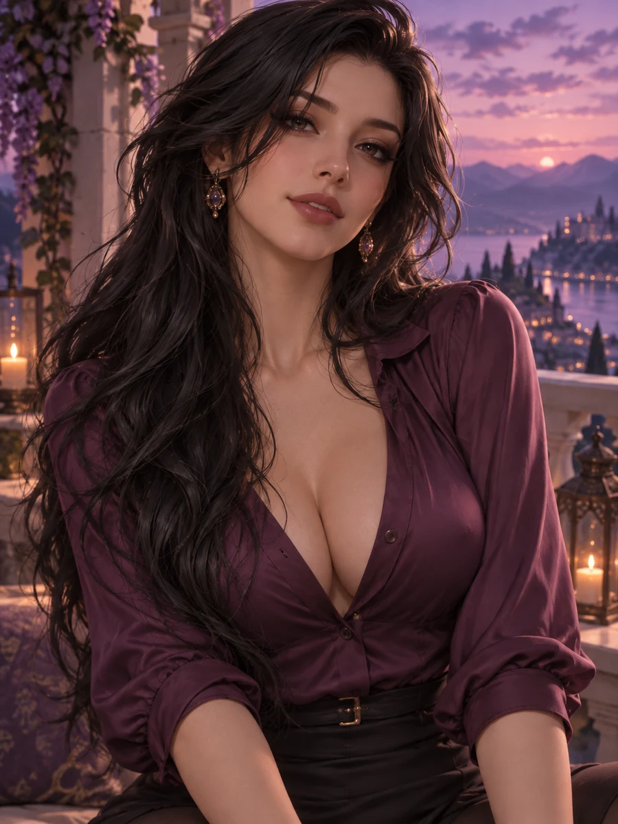Luna, a fictional adult Luvi AI character