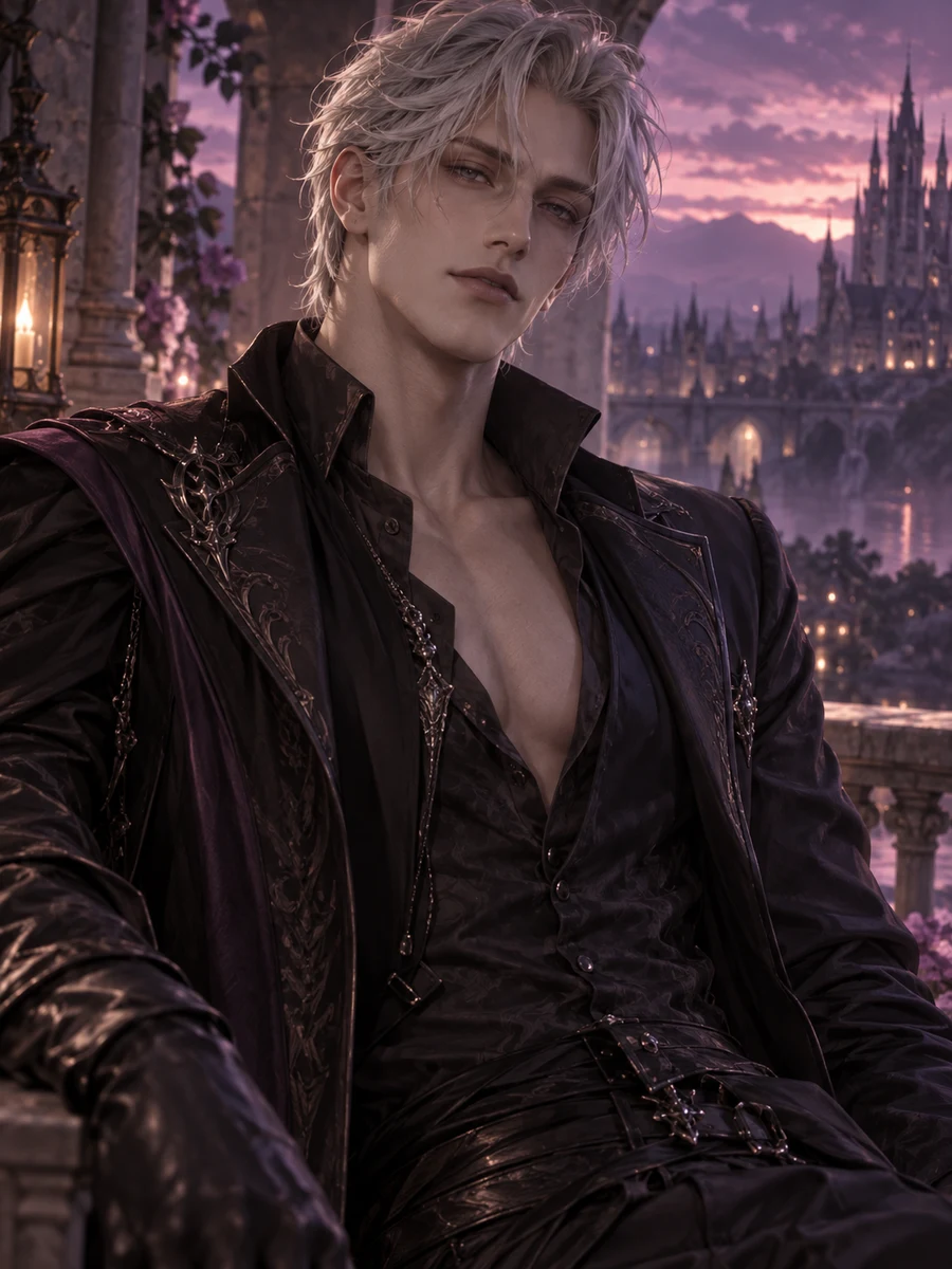 Soren, a fictional adult Luvi AI character